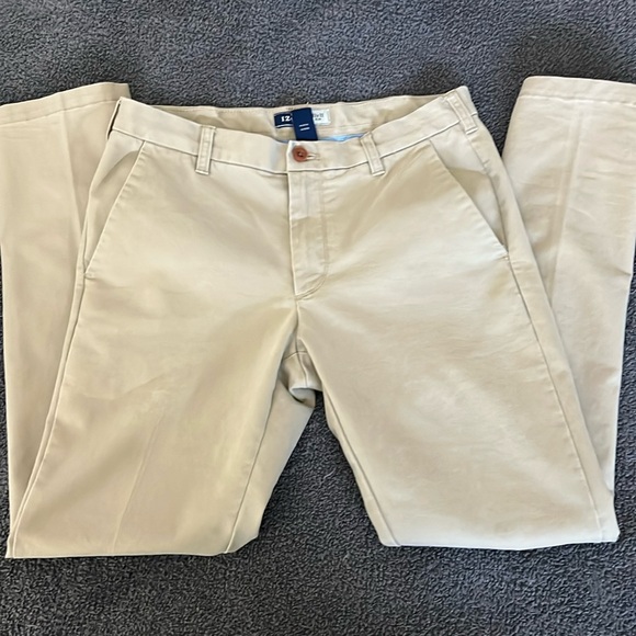 Izod Mens Slim Fit Khakis Size 32x32 - Picture 1 of 7